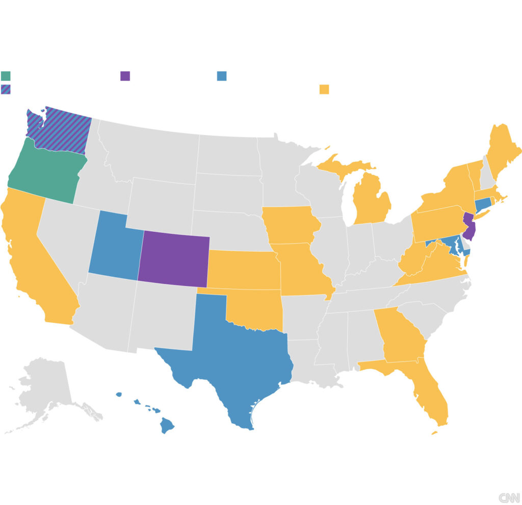 Psychedelic Drug Policy Reform Map